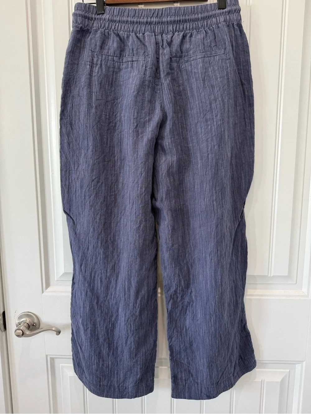 Bundle Lot of 2 pairs Athleta Women's Retreat Linen Wide Leg Pants Small Petite